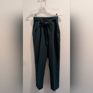 Lulus Elegant Dark Green Women's Pants